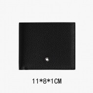 Montblanc 몽블랑 그레인 지갑 시시시 (Black) MB199440
