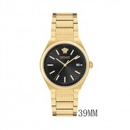 베르사체 골드 남성 아날로그 시계 V-auria VE0F00525