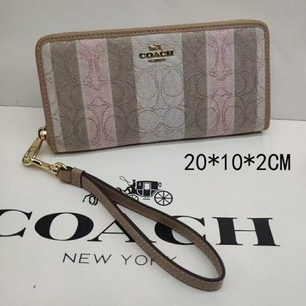 블링크,Coach 코치 긴 지갑 레이디스 C8313 라운드 패스너 지퍼 아울렛