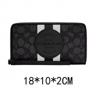 코치 패치 시그니처 스마트폰 장지갑 C4110black