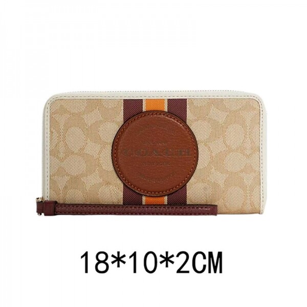 블링크,코치 패치 시그니처 스마트폰 장지갑 C4110khaki