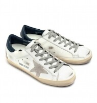 골든구스 슈퍼스타 네이비탭 스니커즈   남녀 공용 GWF00102-F000311-10270