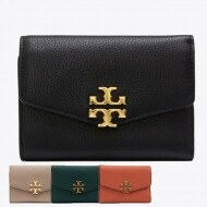 Tory Burch 토리버치 키라 믹스 머티리얼 미듐 플랫 지갑 55340